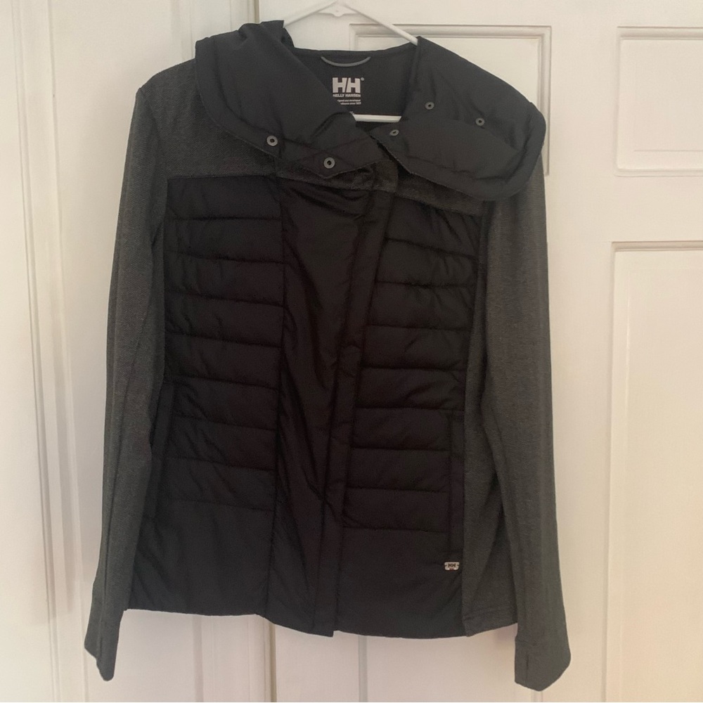 Helly Hansen Black and Gray Women's Jacket